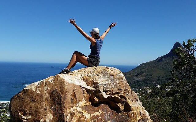 Girl on the Rock