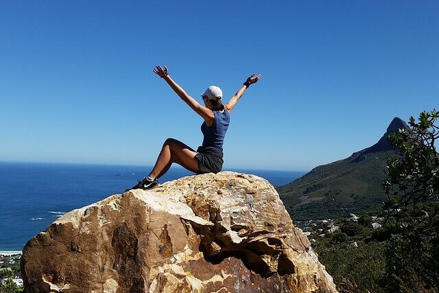 Girl on the Rock