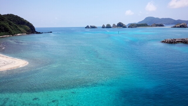 阿嘉島の浜