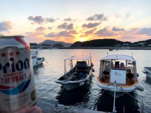 夕焼けビール